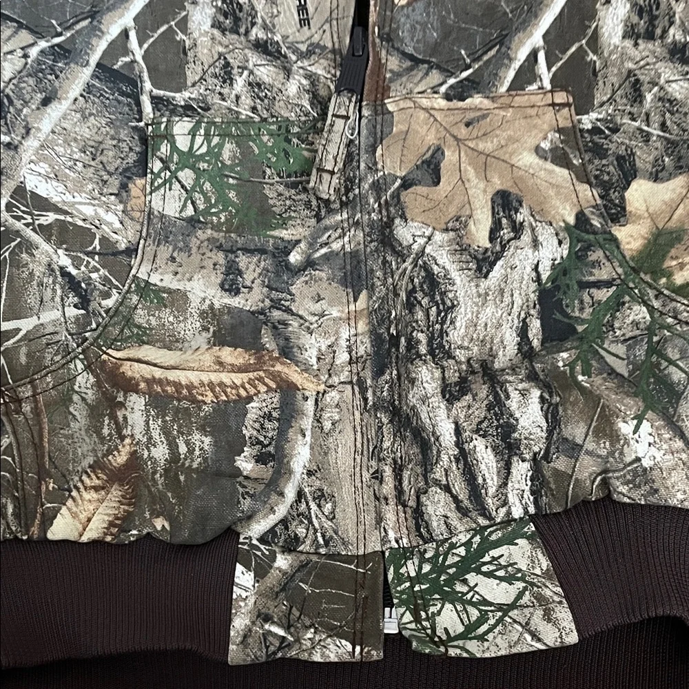 Kids Outdoor Camouflage RealTree Heavy Jacket